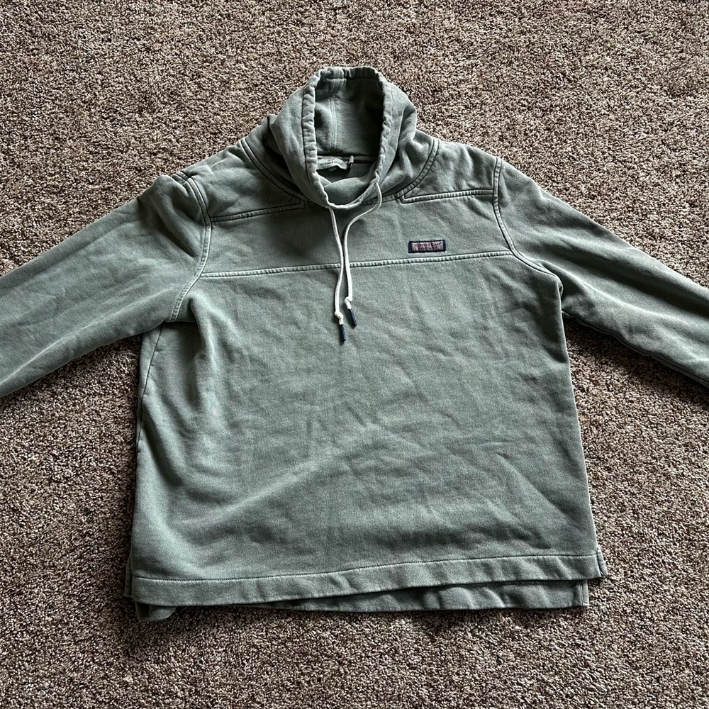 Vineyard Vines Olive Green Pullover Hoodie